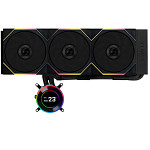 Water Cooler Lian Li Hydroshift II LDC-C 360CL Preto Com Tela IPS com Unifans CL GHS2LCD36RB