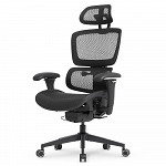 Cadeira Office DT3 AZZERA, Até 130kg, Reclinável, Braço 3D, Nylon, Preto - 14055-5