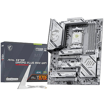 Placa-Mãe MSI X870E Gaming Plus Max WIFI DDR5 AMD X870E AM5 911-7E70-024