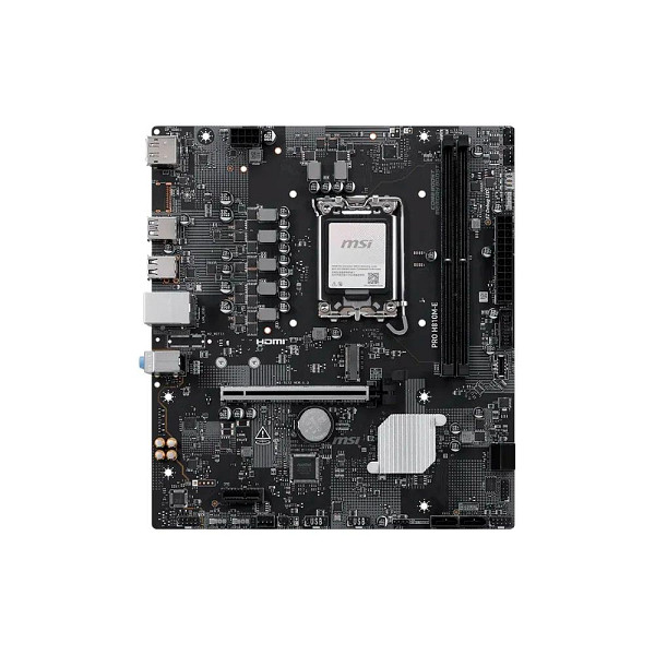 Placa-Mãe MSI PRO H810M-E, Intel LGA1851, DDR5, Preto - PROH810ME