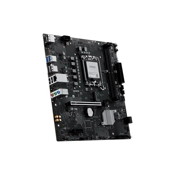 Placa-Mãe MSI PRO H810M-E, Intel LGA1851, DDR5, Preto - PROH810ME