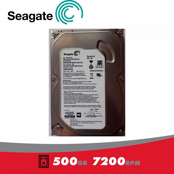 HD 500GB Seagate 3,5