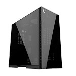 Gabinete Gamer Geometric Future Model 6 Cezanne Preto Sem Fan - GEO-M6-CEB