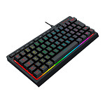 Teclado Gamer Redragon Shiva 61, 60%, RGB, ABNT2, Preto, K522-RGB-PT
