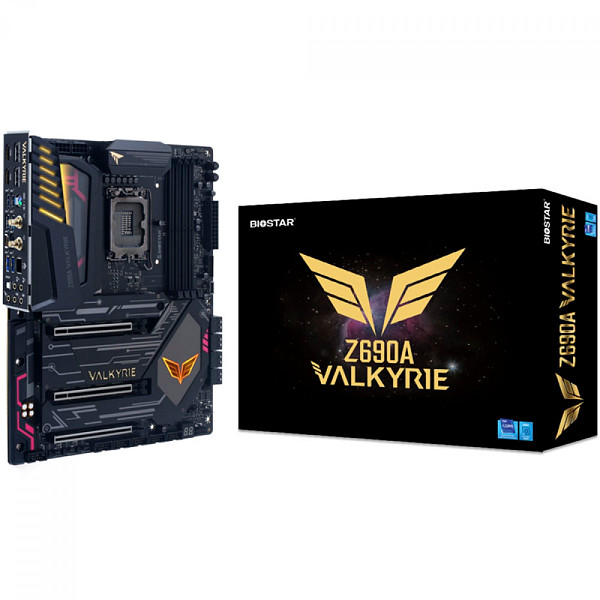 Placa Mãe Biostar Z690A VALKYRIE, Chipset Z690, Intel LGA 1700, ATX, DDR4