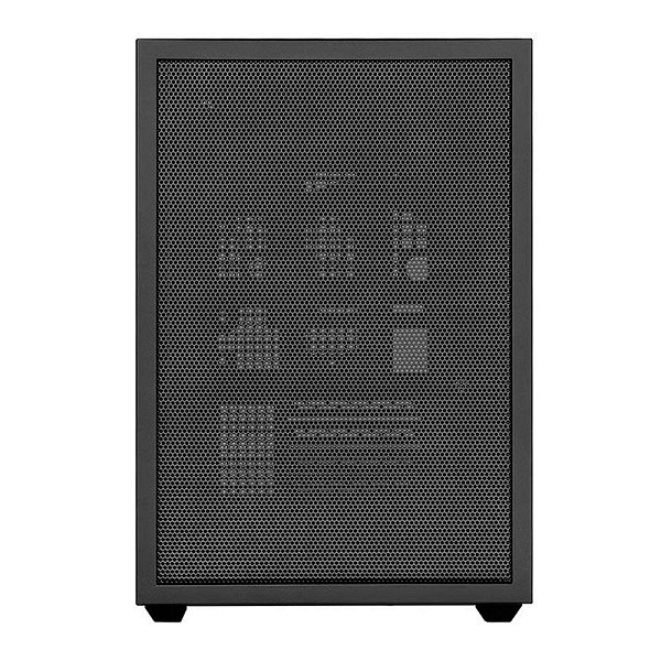 Gabinete Lian Li X Dan Case B4 Wood, Micro-ATX, Com 2 Fans, Preto, B4X