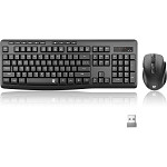 Combo Teclado E Mouse Redragon Office Bs-7367, Sem Fio Preto