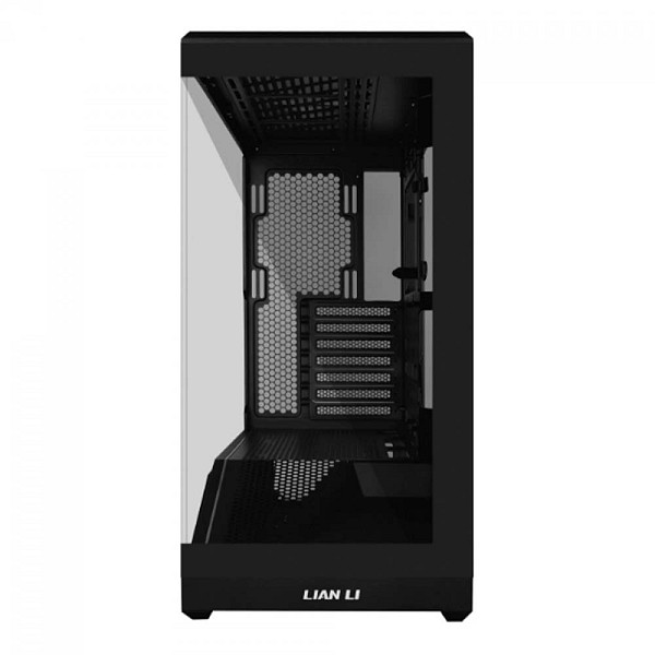 Gabinete Gamer Lian Li Vetor V100, RGB, Mid Tower, Vidro Temperado, E-ATX, Sem Fonte, Sem Fan, Black, V100X