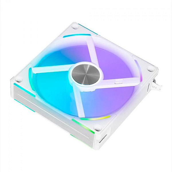 Kit Fan Lian Li com 3 Unidades Uni Fan AL120 V2, 120mm, ARGB, White, UF-AL120V2-3W