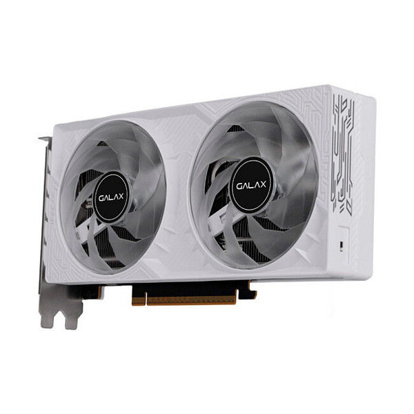 Placa de Vídeo GALAX RTX5050 1-Click OC  White 128BITS GDDR6  NVIDIA Geforce, 8GB, DLSS 4, 55NSL8MHCZBS