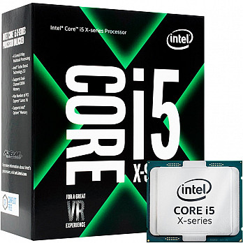 Processador intel i5-7640x Kaby Lake-X 7a Geração, Cache 6MB, 4.0GHz (4.2GHz Max Turbo), LGA 2066 - BX80677I57640X