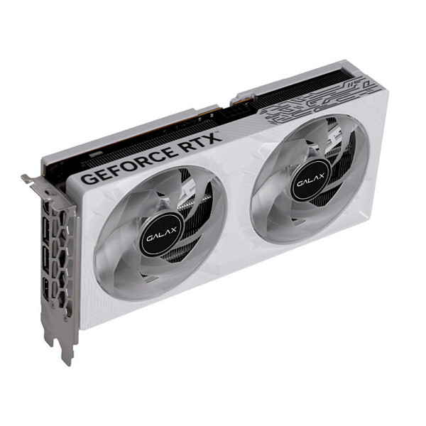 Placa de Vídeo GALAX RTX5050 1-Click OC  White 128BITS GDDR6  NVIDIA Geforce, 8GB, DLSS 4, 55NSL8MHCZBS