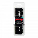 Memória Kingston Fury Beast, RGB, 8GB, 3200MHz, DDR4, CL16, Preto - KF432C16BBA/8