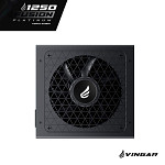 Fonte Gamer VINGAR Fusion 1250W Platinum, 1250W, Teclab Extreme, Modular, PFC Ativo, Com Cabo, Preto