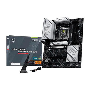Placa-Mãe MSI X870E Gaming MAx WIFI, AMD, AM5, ATX, DDR5, 911-7E86-008