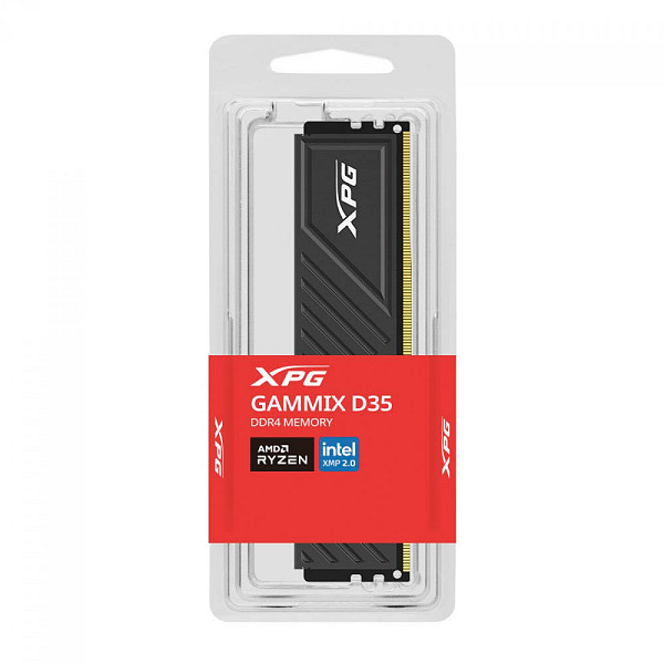 Memória DDR4 XPG GAMMIX D35, 16GB, 3200MHz, Black, AX4U320016G16A-SBKD35