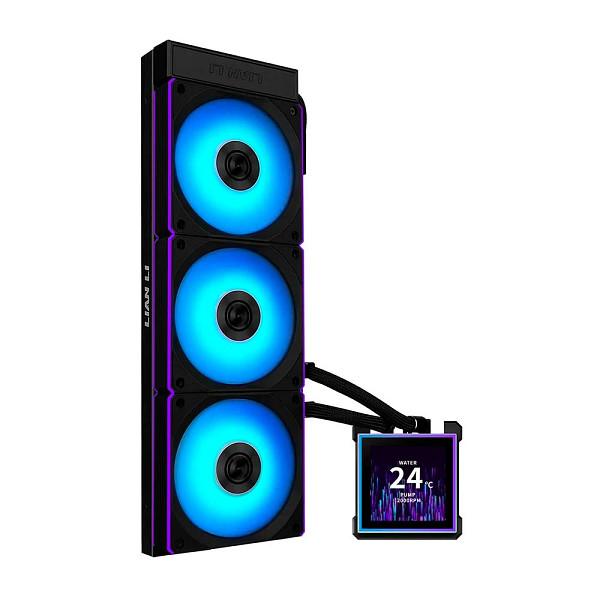 Water Cooler Lian Li Hydroshift II LCD-S 360CL Uni Fan Cl Wireless Preto Rgb Display Lcd 360mm - GHS2LCDS36CB