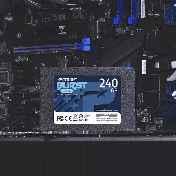 SSD 240 GB Patriot Burst Elite, 2.5