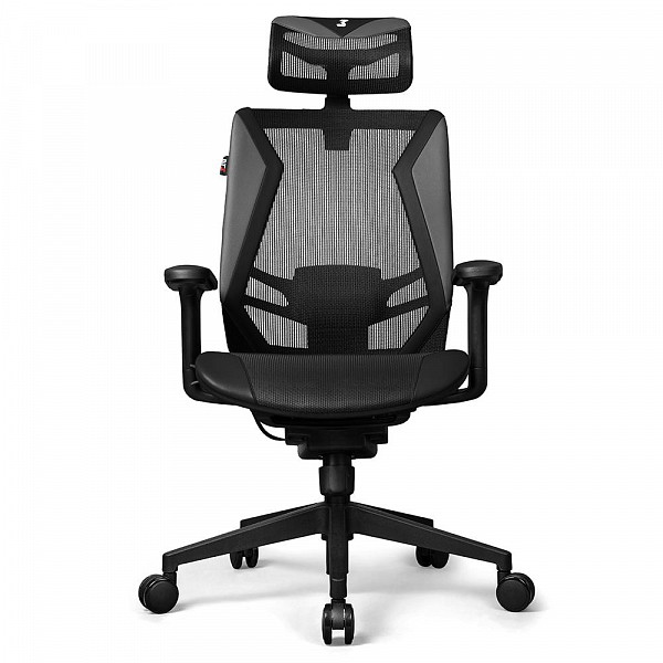 Cadeira Office DT3 Sports Spider Black - 12056-4