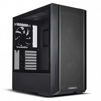 Gabinete Gamer Lian Li Lancool 216, Mid Tower, Vidro Temperado, Black, ATX, Sem Fonte, Com 3 Fans, LANCOOL 216X BLACK