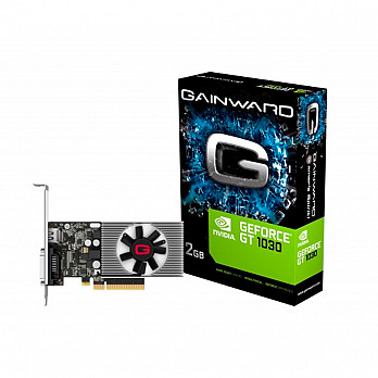 Placa de Vídeo Gainward GEFORCE GT 1030 2Gb DDR4 64 Bits - NEC103000646-1082F*