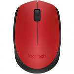 Mouse Logitech M170 Sem Fio Vermelho 910-004941