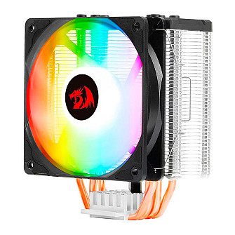 Cooler para Processador Redragon Air Cooler Redragon Skadi, Preto Cc-1051 A, RGB, 120mm