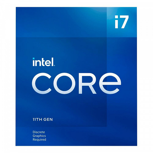 Processador Intel Core i7-11700F 11ª Geração, Cache 16MB, 2.5 GHz (4.8GHz Turbo), LGA1200 - BX8070811700F