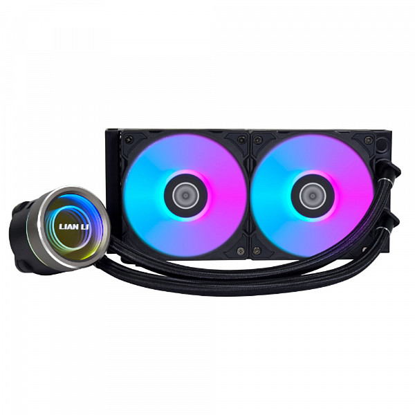 Water Cooler Lian Li Galahad II Trinity SL-INF, RGB 240mm, Intel-AMD, Black, Compatível Com LGA 1700, GA2T24INB