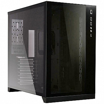 Gabinete Gamer Lian Li PC-011 Dynamic, Mini ITX / Micro ATX / ATX, Lateral e Frontal em Vidro, Preto - PC-O11 DYNAMIC BLACK