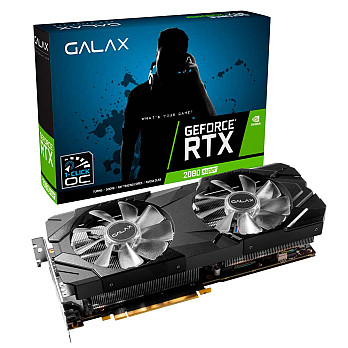 Placa de Video Galax Geforce RTX 2080 Super EX (1-Click OC ) 8GB GDDR6 256-bit - 28ISL6MDU9EX