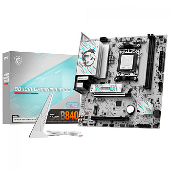 Placa Mãe Msi B840m Gaming Wifi6e Am5 2xDDR5 Amd B840 Matx