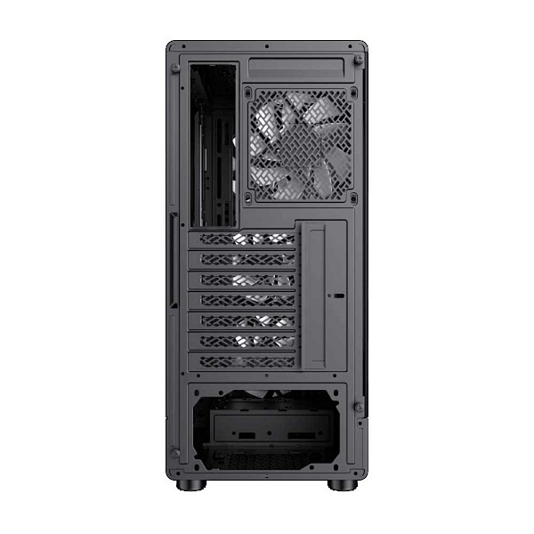 Gabinete Gamer Gamemax Storm 2AB, Mid tower, Preto, Vidro Temperado, ATX, M-ATX, ITX