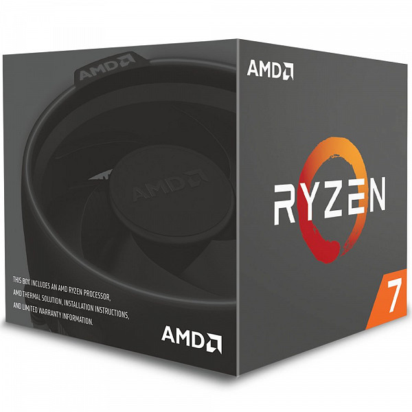 Processador AMD Ryzen 7 2700 c Wraith Spire Cooler, Octa Core, Cache 20MB, 3.2GHz (Max Turbo 4.1GHz) AM4 - YD2700BBAFBOX