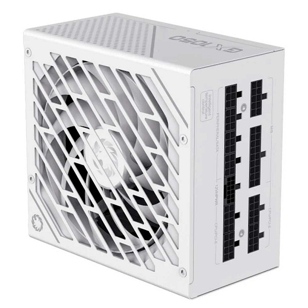 Fonte Gamemax GX1050 Pro, 1050W, 80 Plus Platinum, PCIe 5.0, ATX 3.0, Full Modular, PFC Ativo, White