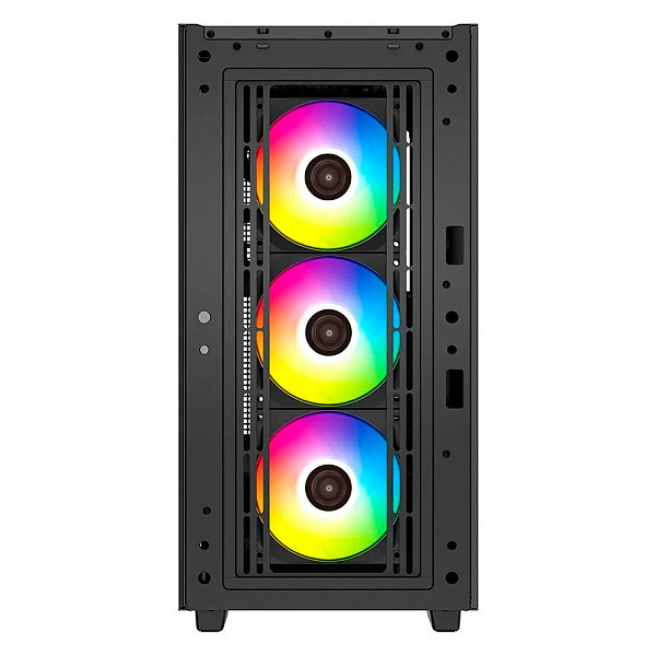 Gabinete Gamer Deepcool CG540, Mid Tower, 3x Cooler ARGB, Lateral em Vidro Temperado, Preto - R-CG540-BKAGE4-G-1