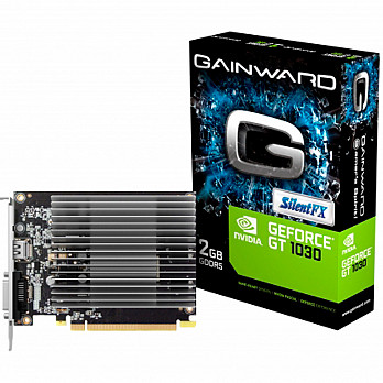 Placa de Vídeo Gainward GEFORCE GT 1030 2Gb DDR5 64 Bits - NE5103000646-1080F