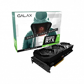 Placa de Vídeo GALAX GeForce RTX 3070 EX Gamer (1-Click OC) 8GB GDDR6 256-bit - 37NSL6MD1SAA