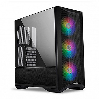 Gabinete Gamer Lian Li Lancool II Mesh C, RGB, Lateral de Vidro, Preto, LANCOOL II Mesh C RGB-X