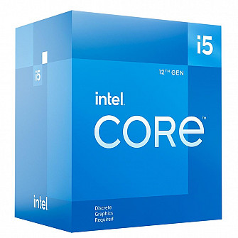 Processador Intel Core i5-12400F, Cache 18MB, 2.5GHz (4.4GHz Max Turbo), LGA 1700 - BX8071512400F