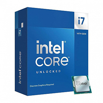 Processador Intel Core I7 14700KF 14 Geração, 3.4 Ghz (5.6GHZ Turbo), 33MB, Cache, LGA1700 - Bx8071514700KF