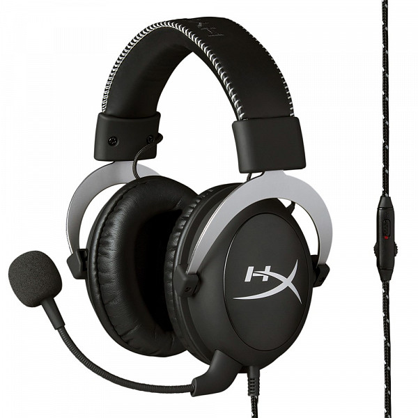 Headset Gamer Hyperx Hx-Hscl-SR/NA Cloud Silver