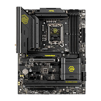 Placa Mãe MSI MAG B860 TOMAHAWK WIFI, Intel, ATX, DDR5 UDIMM, Wi-Fi 7, Preto - B860TOMAHAWKWIFI