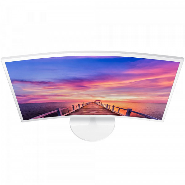 Monitor LED Samsung 32´ ´Full HD, Curvo, Branco - LC32F391FWLXZD