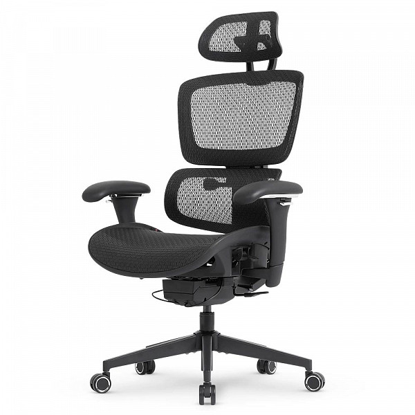 Cadeira Office DT3 AZZERA, Até 130kg, Reclinável, Braço 3D, Nylon, Preto - 14055-5