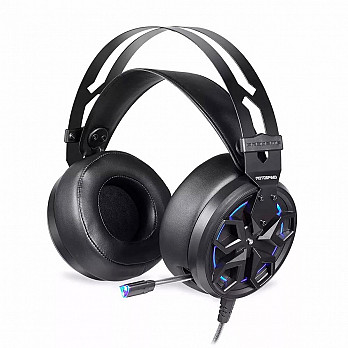 Headset Gamer Motospeed H60, LED Azul, Drivers 50mm - FMSHS0003PTO