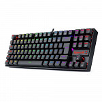 Teclado Magnético Gamer Redragon Kumara Pro RGB Preto Switch Azul - K552RGB-PRO