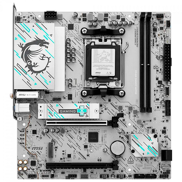 Placa Mãe Msi B840m Gaming Wifi6e Am5 2xDDR5 Amd B840 Matx