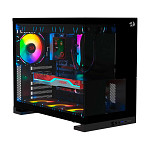 Gabinete Gamer Redragon Eternal, Mid Tower, ARGB, ATX, Lateral em Vidro, Preto - CA-612B