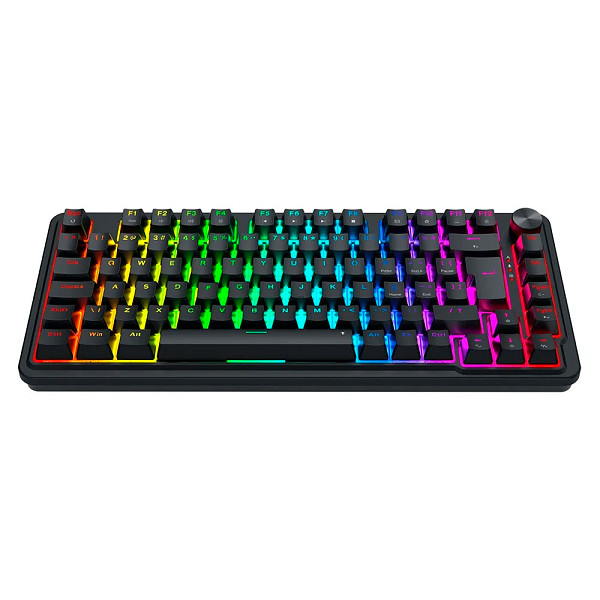 Teclado Magnético Gamer Redragon UCAL, RGB, Switch Magnético, Layout 75%, Hot-Swap, ABNT2, USB Tipo-C, Preto - K673RGB-M